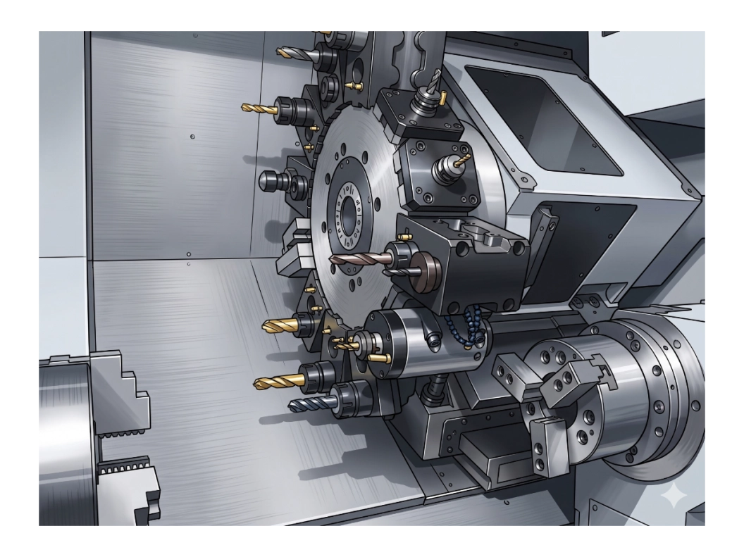 CNC 走刀式精密車床